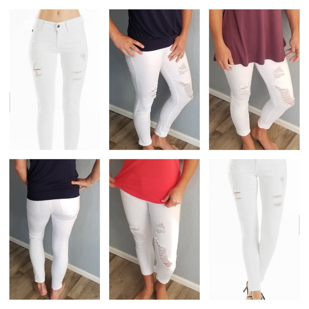 KanCan white Capri